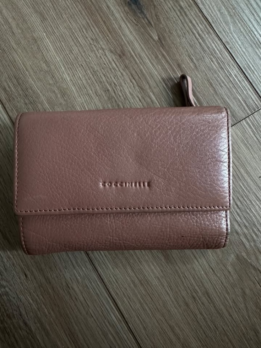 Coccinelle Medium Grainy Leather Purse Wallet